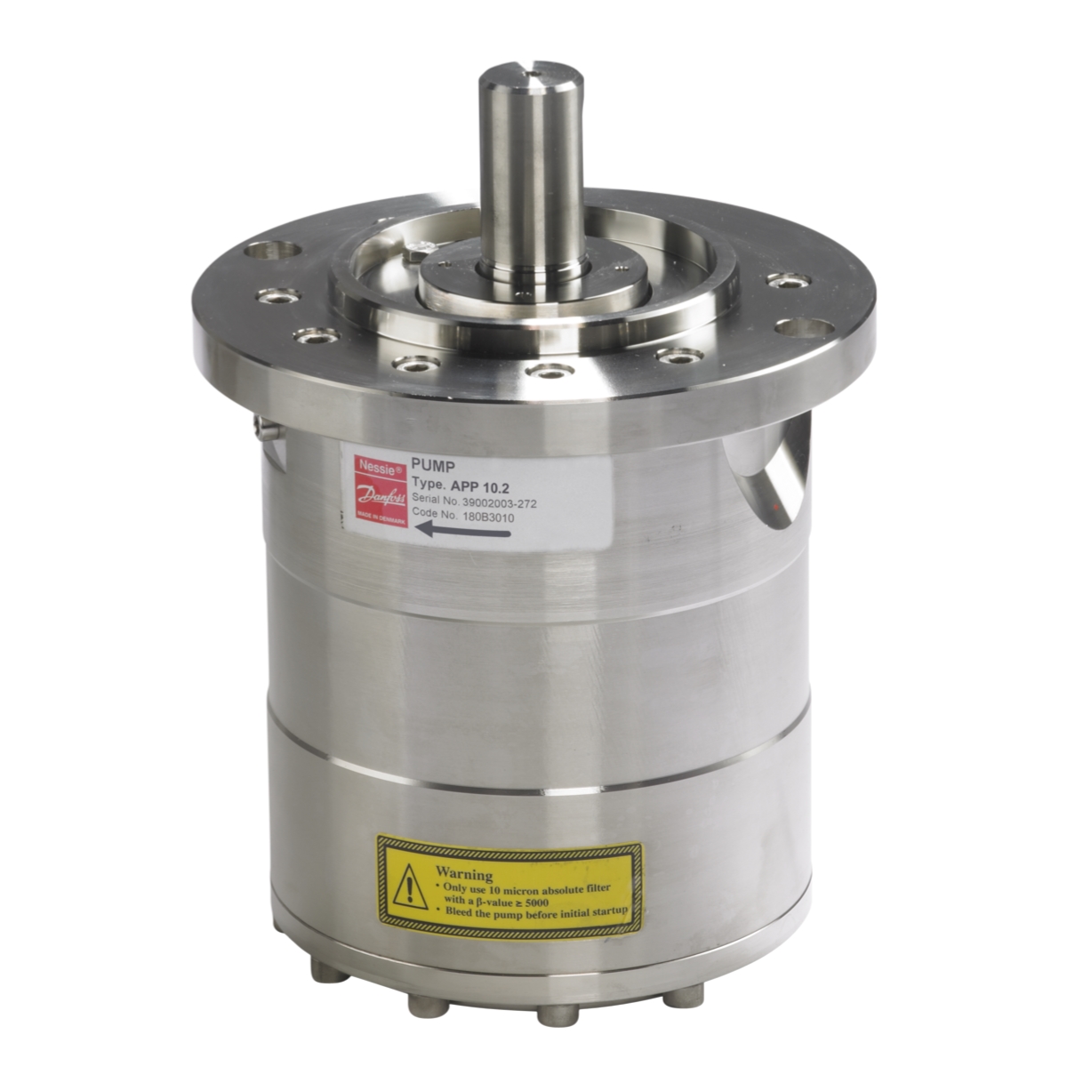 Danfoss APP 10.2 180B3010 Axial Piston High Pressure Pump water application, such as, seawater desalination.