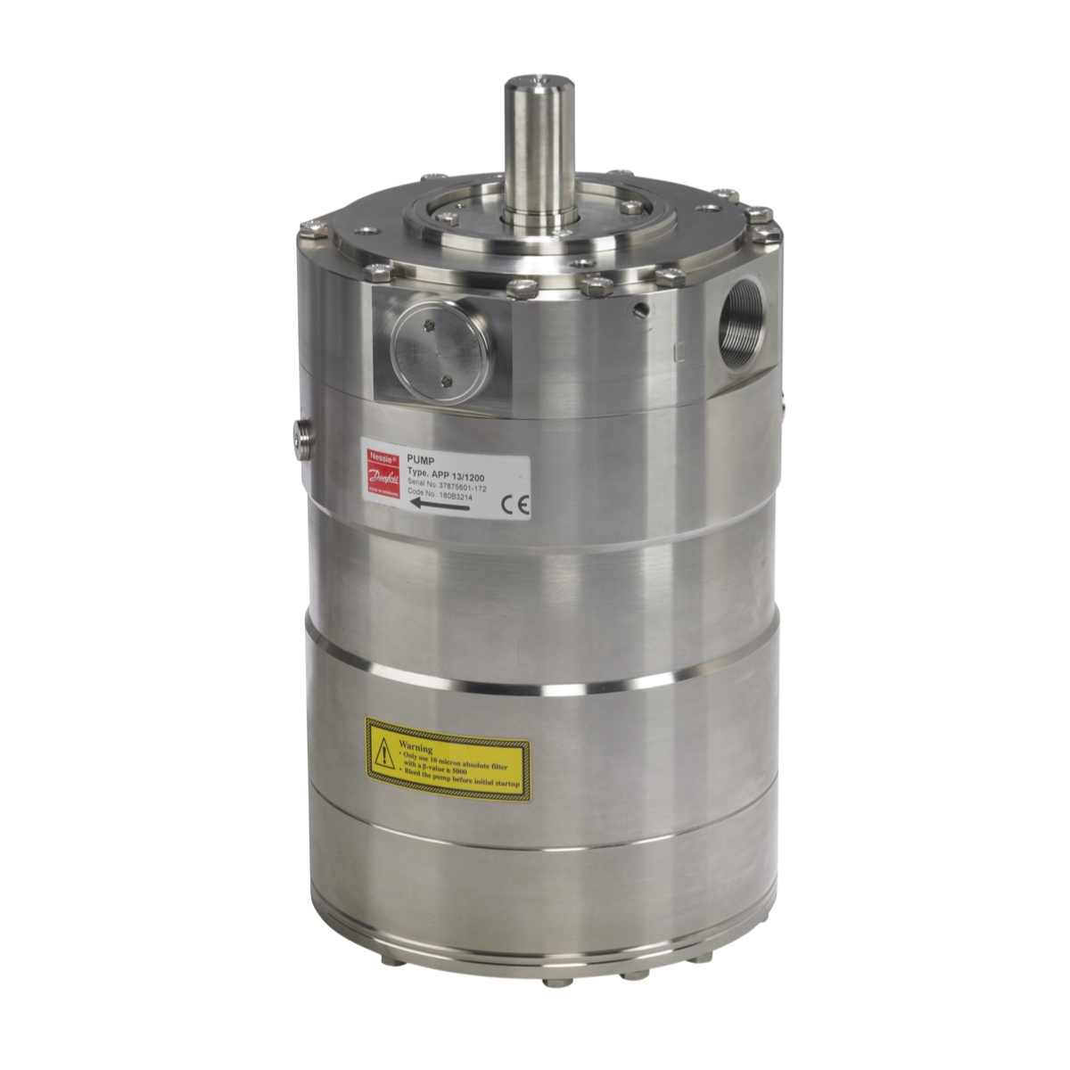 Danfoss APP 13 180B3214 Axial Piston High Pressure Pump for salt water such as, seawater desalination.
